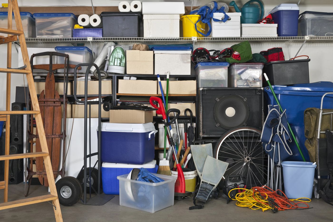 Garagenräumung Wien – vollgestopfte Garage